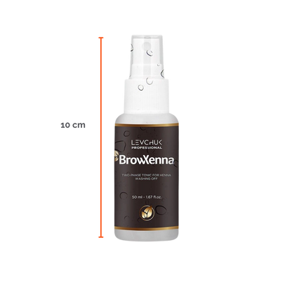 Two Phase Tonic BrowXenna 50 ml-solución bifásica profesional para eliminar henna y tintes de cejas de forma efectiva, suave e hidratante, ideal para preparaciones y correcciones en cabina.