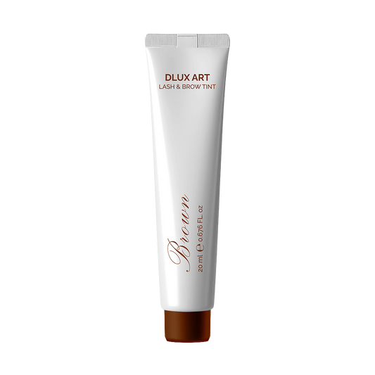 DLUX ART Lash & Brow Tint Brown - Tinte para cejas