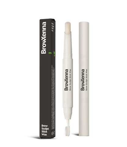 BrowXenna® Brow Sculpt Stick Wax | Cera en Barra con Cepillo para Estilizar Cejas - BrowXennamx