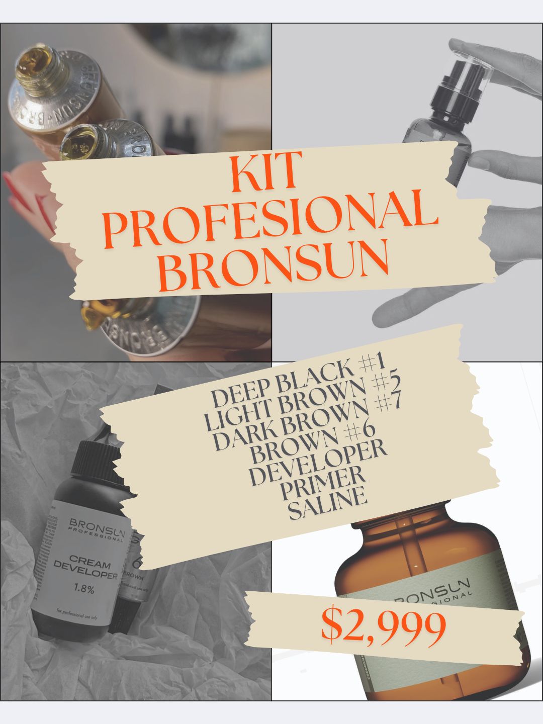 Kit Profesional Bronsun