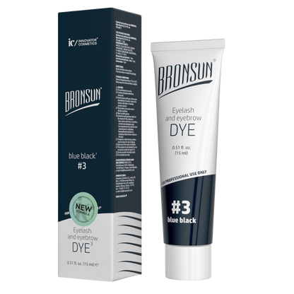 BRONSUN Tinte Profesional para Cejas y Pestañas – gel tint con efecto henna y color intenso para aplicación profesional en salones de belleza técnicos.