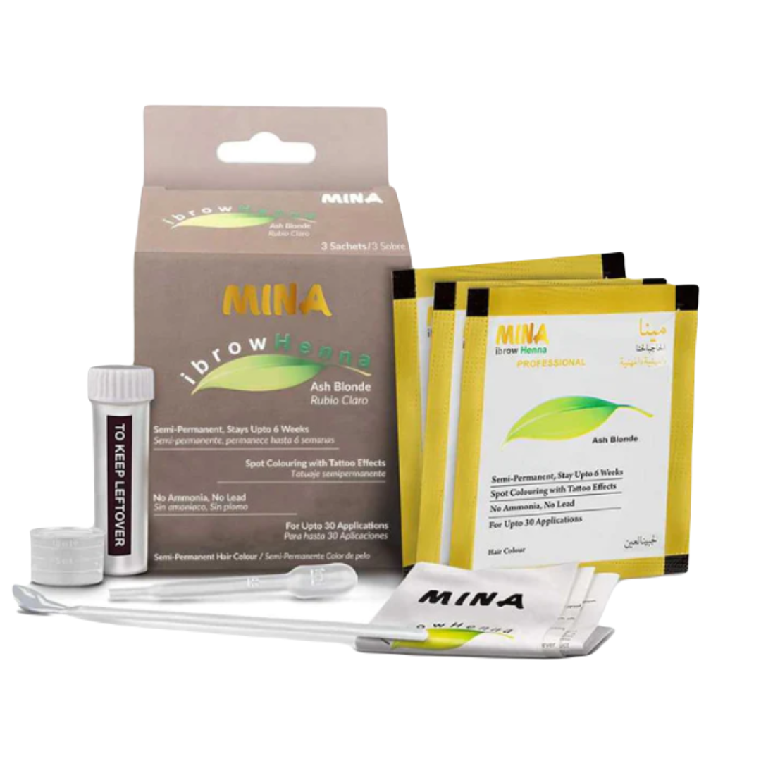 henna para cejas kit