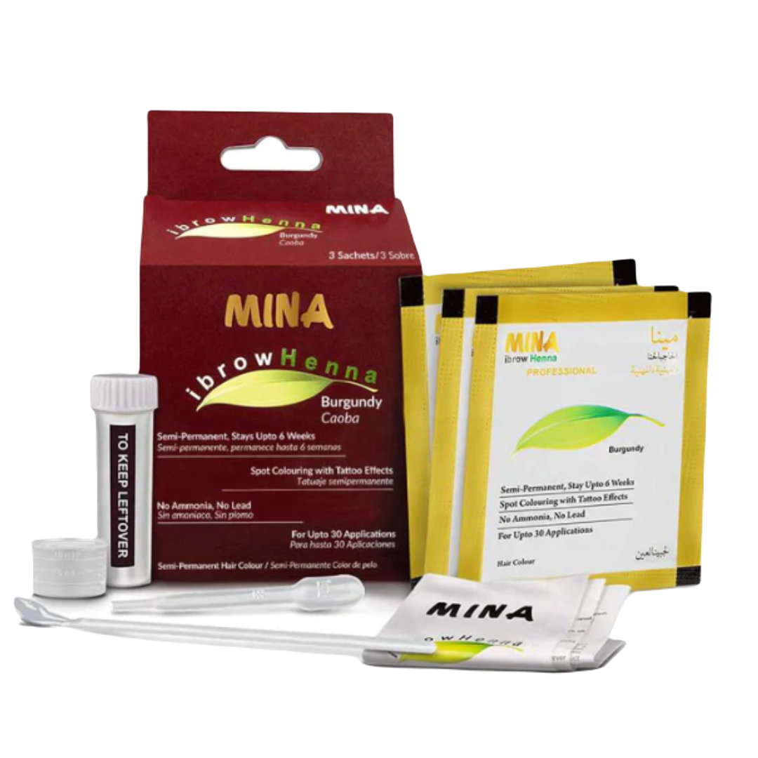 henna para cejas kit