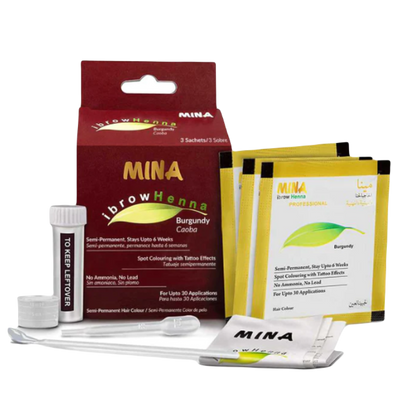 henna para cejas kit