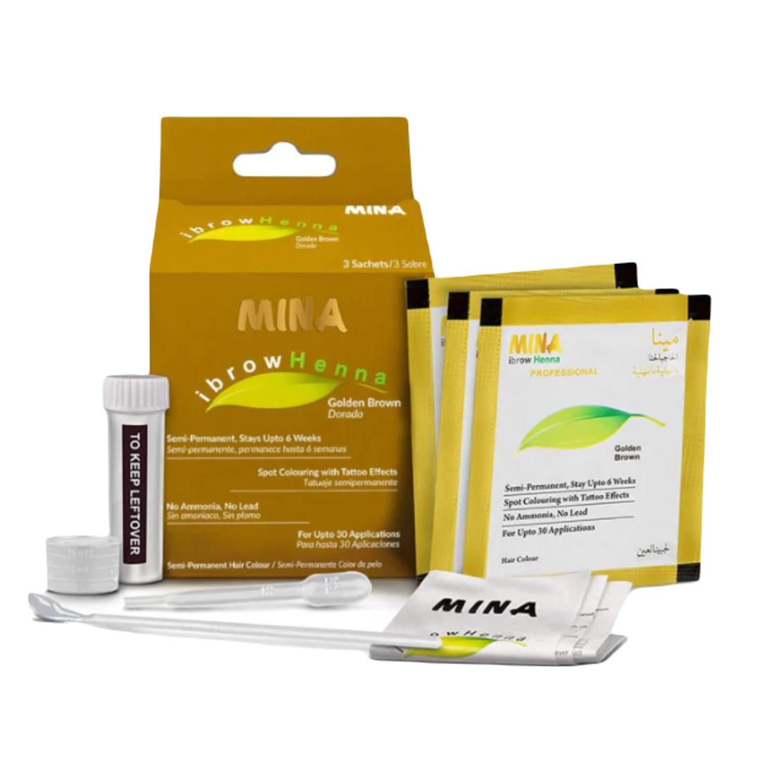 henna para cejas kit