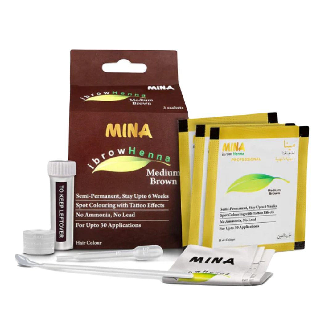 henna para cejas kit
