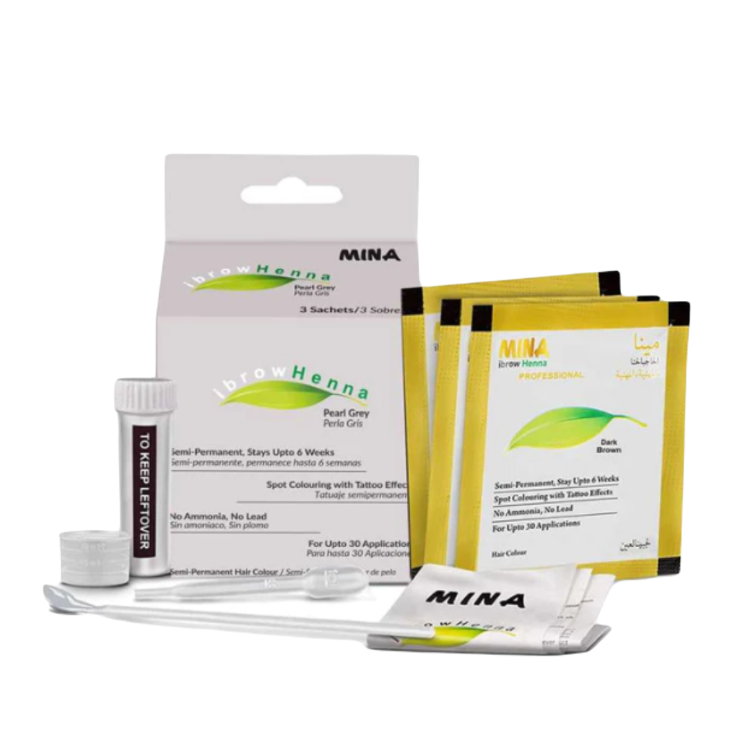 henna para cejas kit