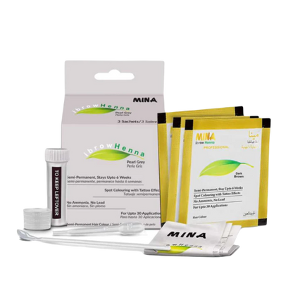 henna para cejas kit